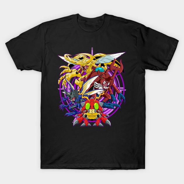 Tentomon Evolution T-Shirt by svthyp